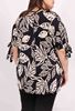 Picture of CURVY GIRL PRINTED TOP